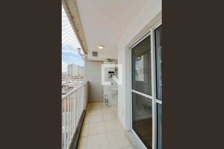 Varanda da Sala de apartamento para alugar com 2 quartos, 47m² em Vila Galvão, Guarulhos