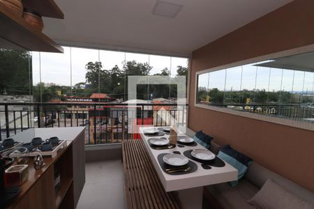 Varanda de apartamento à venda com 3 quartos, 75m² em Tatuapé, São Paulo