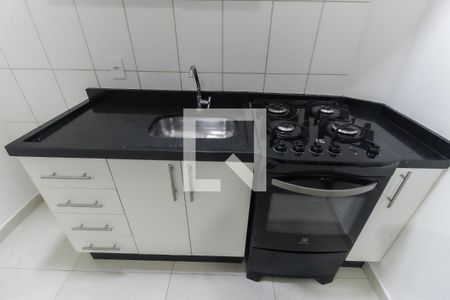 Sala - Cozinha de apartamento para alugar com 1 quarto, 30m² em Vila Campanela, São Paulo