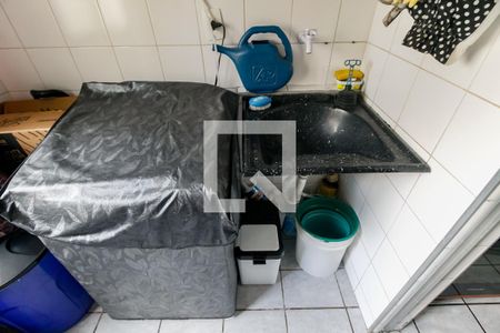 Apartamento à venda com 85m², 3 quartos e 2 vagas Apartamento à venda com 85m², 3 quartos e 2 vagasDetalhe da area de serviço