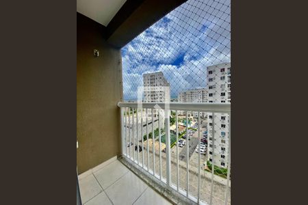 Varanda da Sala de apartamento à venda com 3 quartos, 60m² em Del Castilho, Rio de Janeiro