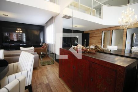 Sala de apartamento à venda com 1 quarto, 130m² em Vila Nova Conceição, São Paulo