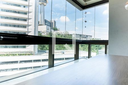 Apartamento para alugar com 56m², 1 quarto e 1 vagavaranda