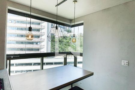 Apartamento para alugar com 56m², 1 quarto e 1 vagavaranda