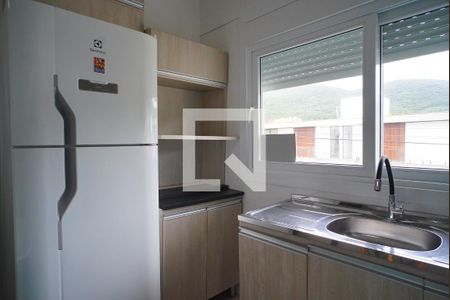 Cozinha de apartamento para alugar com 2 quartos, 70m² em Itacorubi, Florianópolis