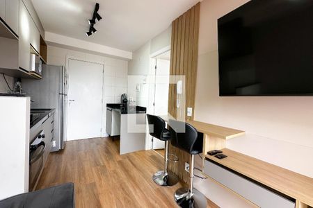Sala de apartamento para alugar com 1 quarto, 30m² em Bom Retiro, São Paulo