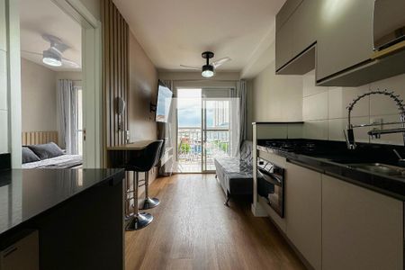 Sala de apartamento para alugar com 1 quarto, 30m² em Bom Retiro, São Paulo