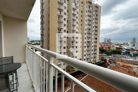Varanda de apartamento para alugar com 1 quarto, 30m² em Bom Retiro, São Paulo