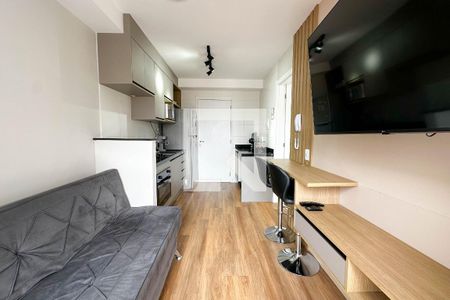 Sala de apartamento para alugar com 1 quarto, 30m² em Bom Retiro, São Paulo