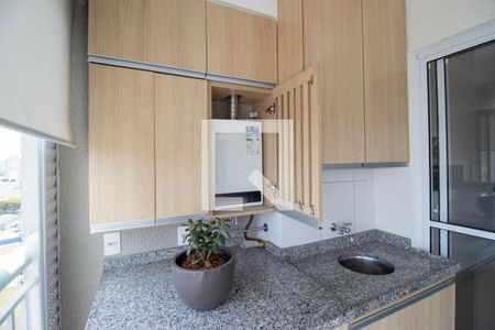 Varanda - Área de serviço de apartamento para alugar com 1 quarto, 36m² em Cambuci, São Paulo