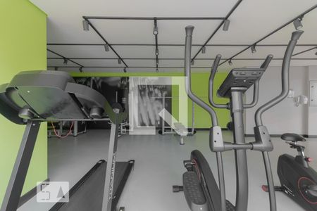 Área comum - Academia de apartamento para alugar com 1 quarto, 36m² em Cambuci, São Paulo