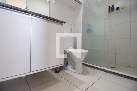 Banheiro da Suíte  de apartamento para alugar com 1 quarto, 36m² em Cambuci, São Paulo