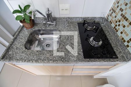 Cozinha de apartamento para alugar com 1 quarto, 36m² em Cambuci, São Paulo