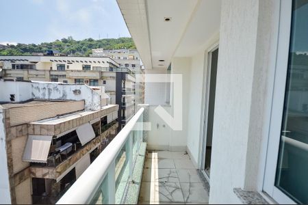 Varanda da Sala de apartamento à venda com 3 quartos, 138m² em Tijuca, Rio de Janeiro
