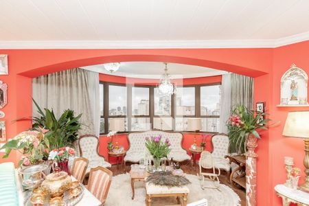 Sala de apartamento para alugar com 4 quartos, 286m² em Campo Belo, São Paulo