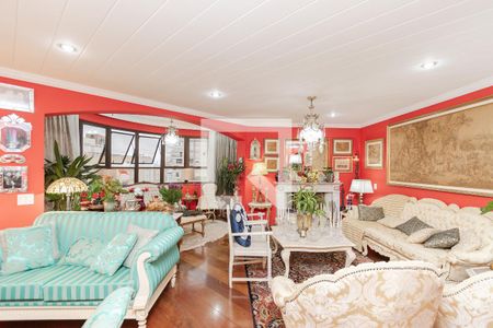 Sala de apartamento para alugar com 4 quartos, 286m² em Campo Belo, São Paulo