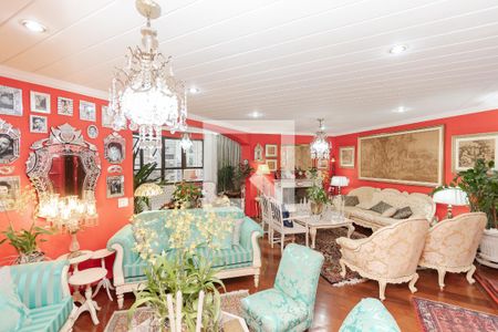 Sala de apartamento para alugar com 4 quartos, 286m² em Campo Belo, São Paulo