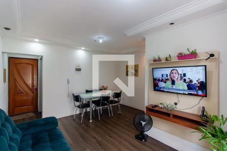 Sala de apartamento à venda com 3 quartos, 76m² em Parque Tomas Saraiva, São Paulo
