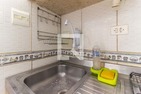 Cozinha - Pia de kitnet/studio à venda com 1 quarto, 26m² em Sé, São Paulo