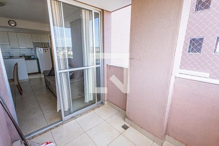 Varanda de apartamento à venda com 2 quartos, 62m² em Santa Branca, Belo Horizonte