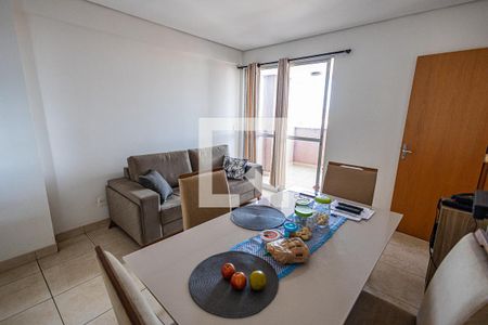 Sala de apartamento à venda com 2 quartos, 62m² em Santa Branca, Belo Horizonte