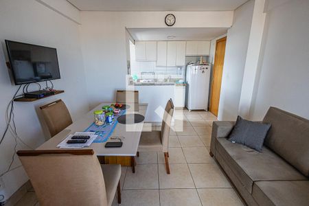 Sala de apartamento à venda com 2 quartos, 62m² em Santa Branca, Belo Horizonte