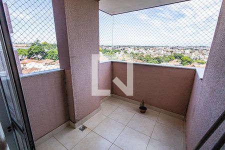 Varanda de apartamento à venda com 2 quartos, 62m² em Santa Branca, Belo Horizonte