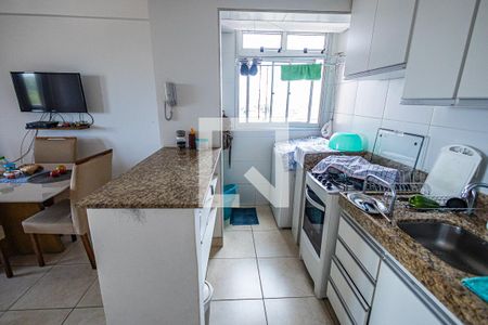 Cozinha de apartamento à venda com 2 quartos, 62m² em Santa Branca, Belo Horizonte