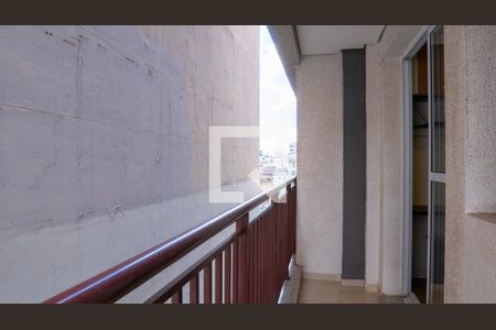 Varanda de kitnet/studio para alugar com 1 quarto, 30m² em Centro Histórico de São Paulo, São Paulo