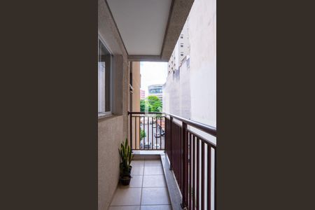 Varanda de kitnet/studio para alugar com 1 quarto, 30m² em Centro Histórico de São Paulo, São Paulo