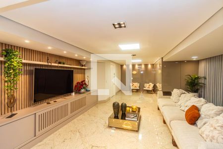 Sala de apartamento à venda com 4 quartos, 160m² em Silveira, Belo Horizonte