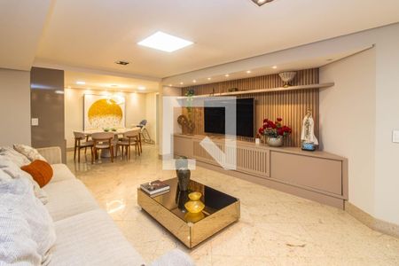 Sala de apartamento para alugar com 4 quartos, 160m² em Silveira, Belo Horizonte