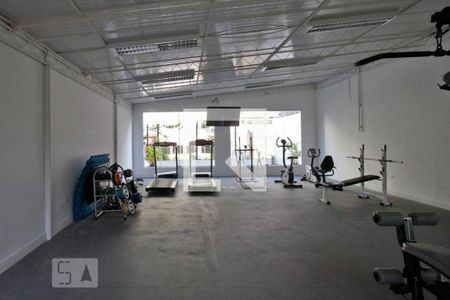 Apartamento para alugar com 36m², 1 quarto e 1 vaga Apartamento para alugar com 36m², 1 quarto e 1 vagaÁrea comum - Academia
