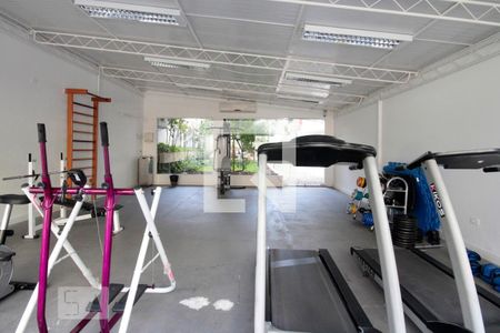 Apartamento para alugar com 36m², 1 quarto e 1 vaga Apartamento para alugar com 36m², 1 quarto e 1 vagaÁrea comum - Academia