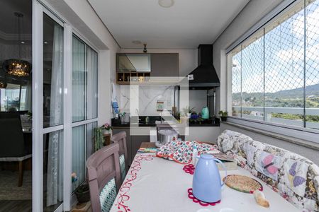 Varanda Gourmet de apartamento para alugar com 3 quartos, 102m² em Vila Mogilar, Mogi das Cruzes