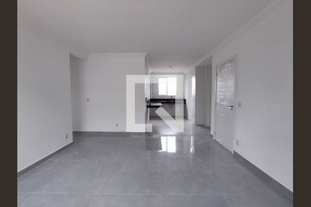 Sala  de apartamento à venda com 3 quartos, 83m² em Cabral, Contagem
