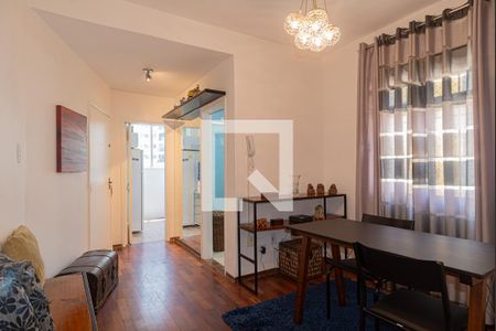 Sala de apartamento à venda com 1 quarto, 40m² em Bela Vista, São Paulo
