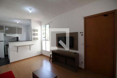 Sala de apartamento para alugar com 2 quartos, 50m² em Jardim Guarujá, Sorocaba