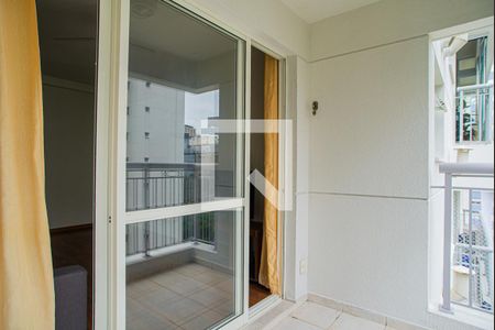 Varanda da Sala de apartamento para alugar com 2 quartos, 52m² em Jardim Paulista, São Paulo