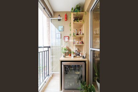Varanda da Sala de apartamento à venda com 3 quartos, 64m² em Mooca, São Paulo