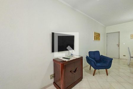 Sala  de apartamento para alugar com 2 quartos, 67m² em Pitangueiras, Guarujá