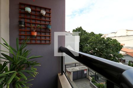 Sacada da Sala de apartamento à venda com 3 quartos, 90m² em Vila Príncipe de Gales, Santo André