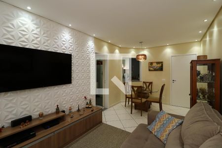 Sala de apartamento à venda com 3 quartos, 90m² em Vila Príncipe de Gales, Santo André