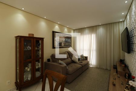 Sala de apartamento à venda com 3 quartos, 90m² em Vila Príncipe de Gales, Santo André