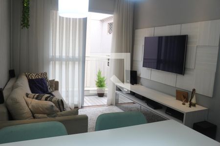 Apartamento à venda com 63m², 2 quartos e 2 vagasSala