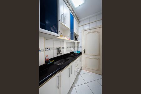 Cozinha de kitnet/studio para alugar com 1 quarto, 42m² em Ponta da Praia, Santos