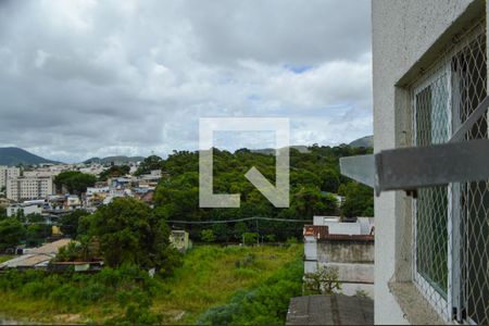 Vista da Varanda  de apartamento à venda com 3 quartos, 81m² em Pechincha, Rio de Janeiro