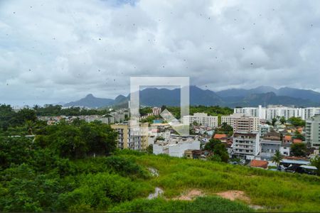 Vista da Varanda  de apartamento à venda com 3 quartos, 81m² em Pechincha, Rio de Janeiro