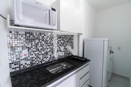 Cozinha e Área de Serviço de kitnet/studio à venda com 1 quarto, 32m² em Jardim Oriental, São Paulo