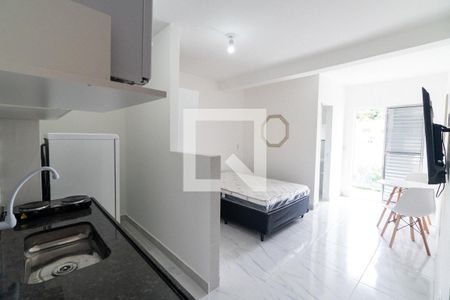 Cozinha e Área de Serviço de kitnet/studio à venda com 1 quarto, 32m² em Jardim Oriental, São Paulo